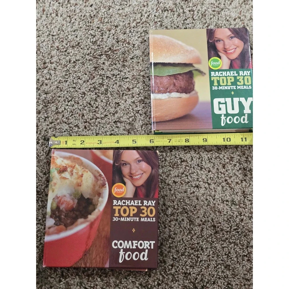 Rachael Ray Top‎ 30 Minute Meals Cookbook Comfort Food Guy Food Set